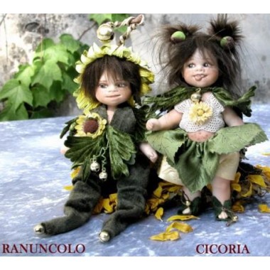 Poupées Chicorée et Ranuncolo, Poupées Collection