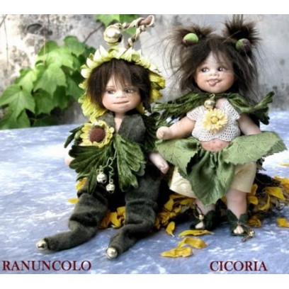 Poupées Chicorée et Ranuncolo, Poupées Collection