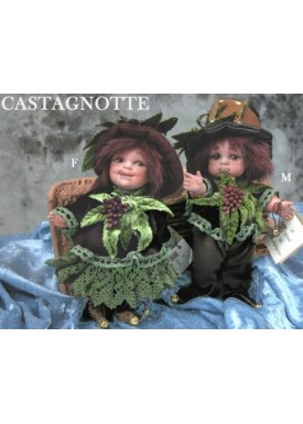 Poupées Castagnotte, Poupées Collection, 16 cm