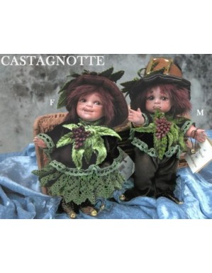 Poupées Castagnotte, Poupées Collection, 16 cm