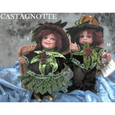 Poupées Castagnotte, Poupées Collection, 16 cm