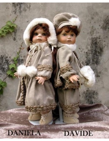Poupées de Collection David et Daniela