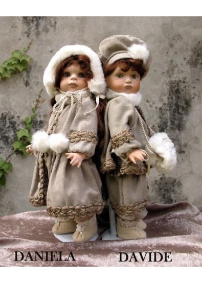 Poupées de Collection David et Daniela