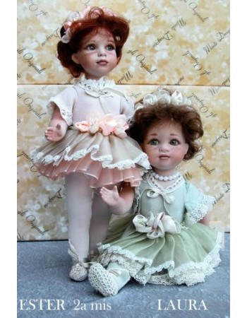 Poupées Porcelaine de Collection Laura