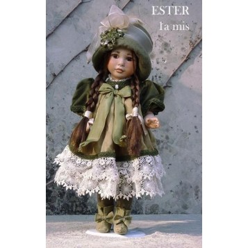 Poupée Porcelaine de Collection Ester