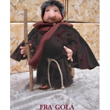 Poupée Moine Gorge, Poupée Porcelaine Collection, 20 cm