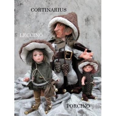 Poupée Elfe Cordinarius, Poupée Porcelaine Collection, 29/33 cm