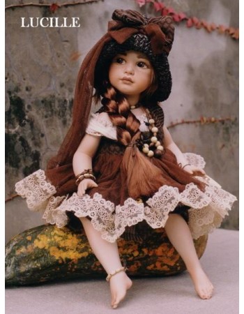 Poupée Porcelaine, Lucille