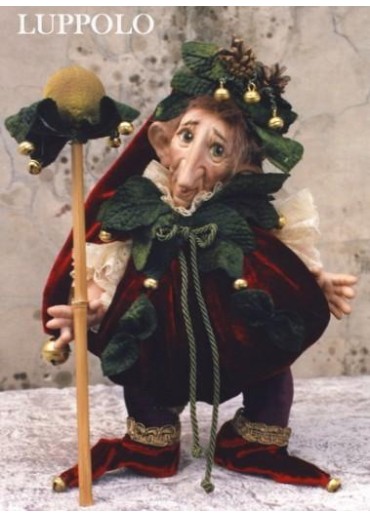 Poupée Porcelaine Elfe: Houblon et citrouille