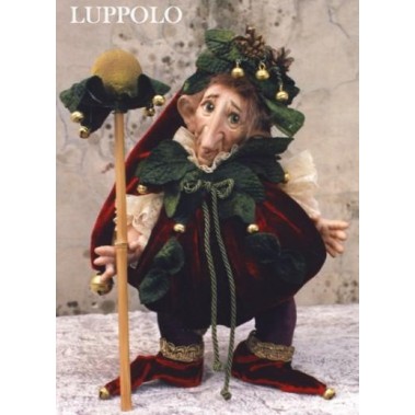 Poupée Porcelaine Elfe: Houblon et citrouille