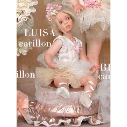 Poupée Porcelaine, Luisa ballerine avec Carillon