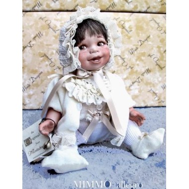 Poupée de Collection - Poupée Mimmo - Hauteur 28 cm