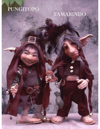 Poupées Pungitopo et Tamarindo