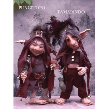 Poupées Pungitopo et Tamarindo