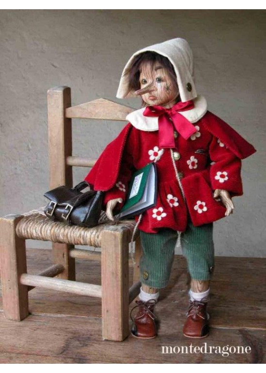 Poupée Pinocchio Effet Bois