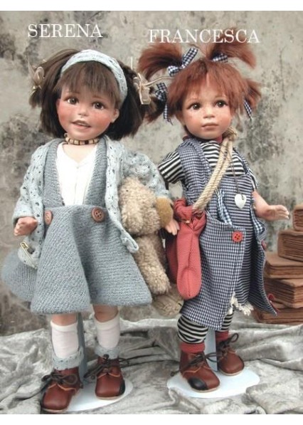 Poupées de Collection Francesca et Serena