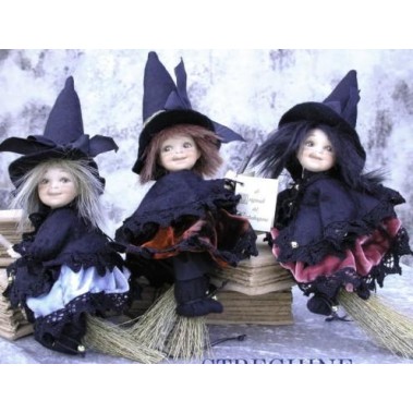 Poupée Porcelaine Sorcières