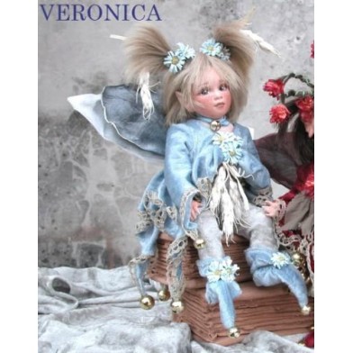 Fée Veronica, Collection de poupée fée en porcelaine 26 cm