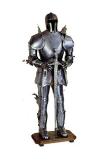 Armure Médiévale Teutonique ornementale