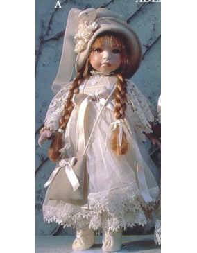 Poupée de Collection Adelina (A) - Hauteur 48 cm