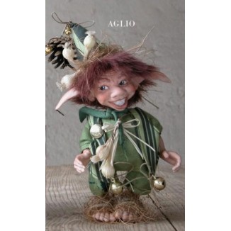 Poupée Elfe Ail, 16/24 cm, Poupée Porcelaine Collection