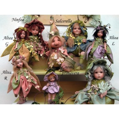 Fées Altea, Poupées fées en porcelaine de 21cm