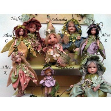 Fées Altea, Poupées fées en porcelaine de 21cm
