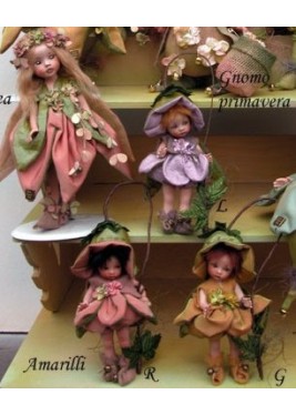 Fées Amarilli, Poupée fée en porcelaine de 17 cm