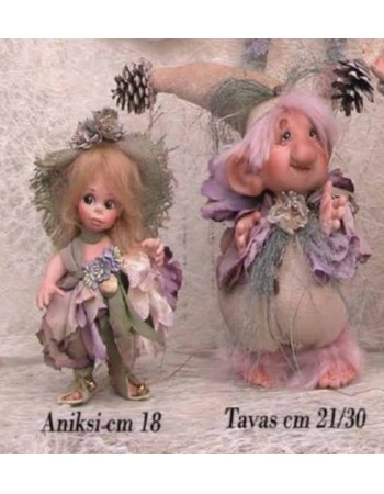Aniksi, Poupée Porcelaine 