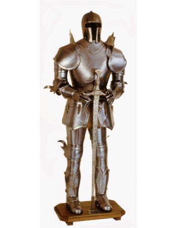 Armure Médiévale Teutonique ornementale