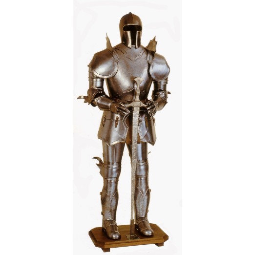 Armure Médiévale Teutonique ornementale