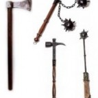 Haches et Maces du Moyen Age