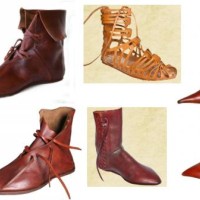 Chaussures médiévales 