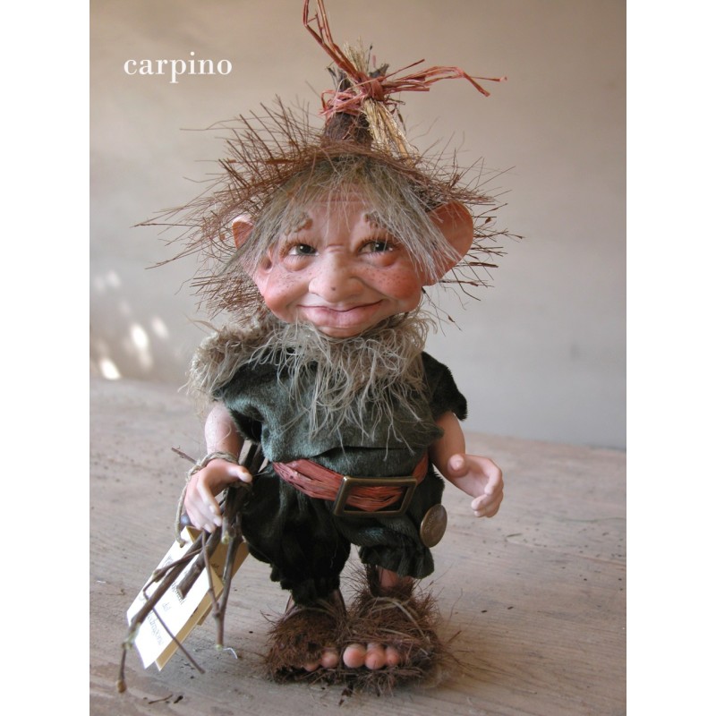 Poupée Elfe -  Carpino, 18 cm - Poupée Porcelaine Collection