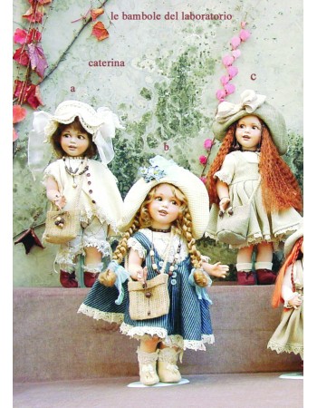 Poupée Porcelaine de Collection, Caterina