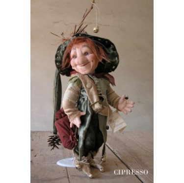 Poupée Porcelaine - Elfe Cyprès - Poupée Collection, 35 cm