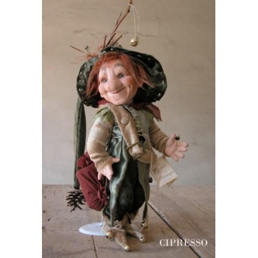 Poupée Porcelaine - Elfe Cyprès - Poupée Collection, 35 cm