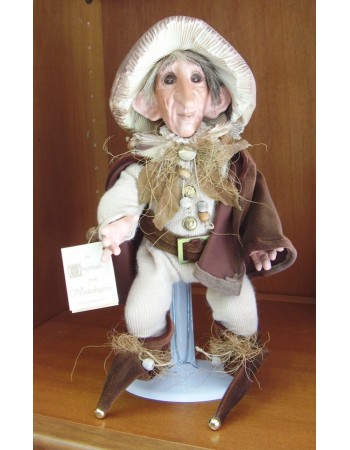 Poupée Elfe Cordinarius, Poupée Porcelaine Collection, 29/33 cm