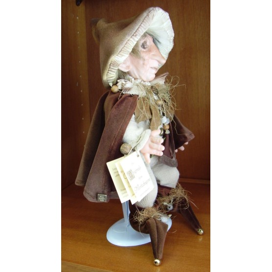 Poupée Elfe Cordinarius, Poupée Porcelaine Collection, 29/33 cm