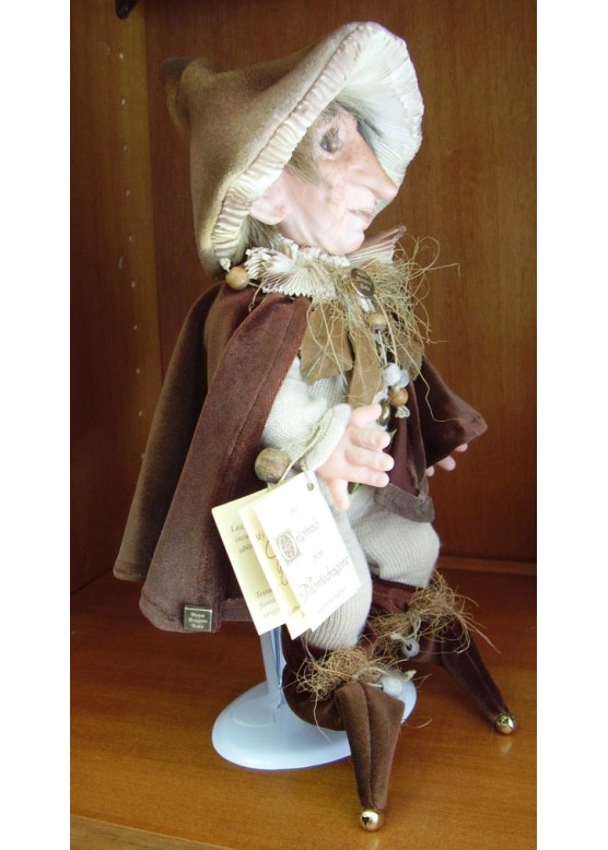 Poupée Elfe Cordinarius, Poupée Porcelaine Collection, 29/33 cm
