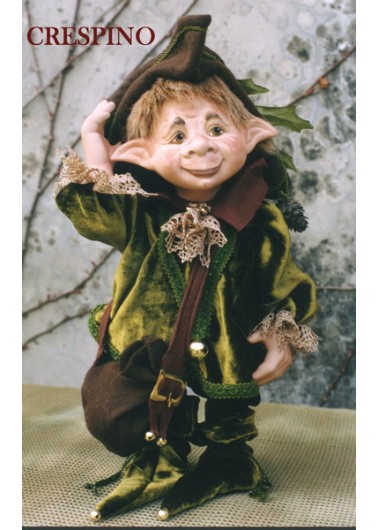 Poupée Elfe Épine-vinette, 36 cm, Poupée Porcelaine Collection