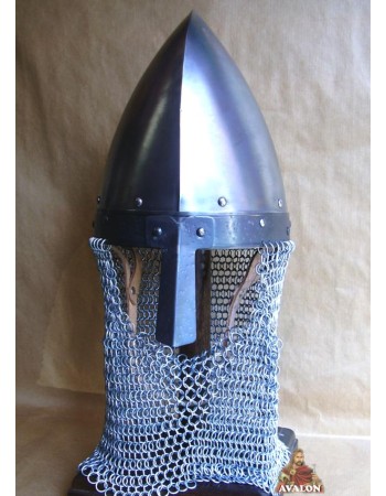 Casque Normand - Casque à nuquière de maille