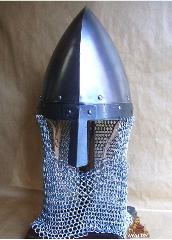 Casque Normand - Casque à nuquière de maille