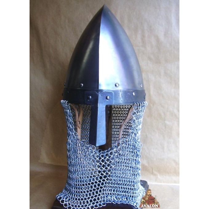 Casque Normand - Casque à nuquière de maille