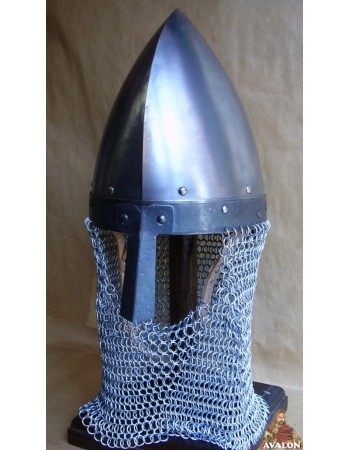 Casque Normand - Casque à nuquière de maille