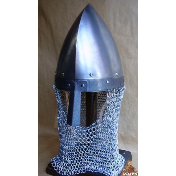 Casque Normand - Casque à nuquière de maille
