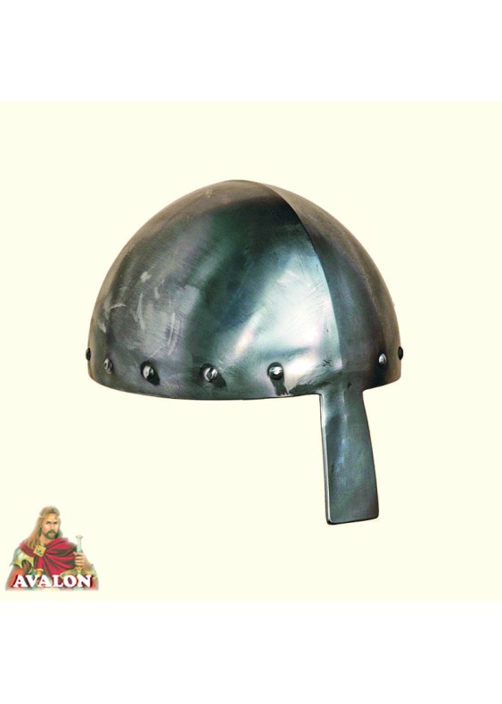 Casque Médiéval, Cervelière à Nasal