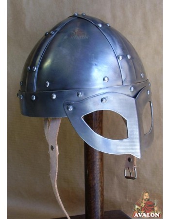 Casque Viking de combat à lunettes
