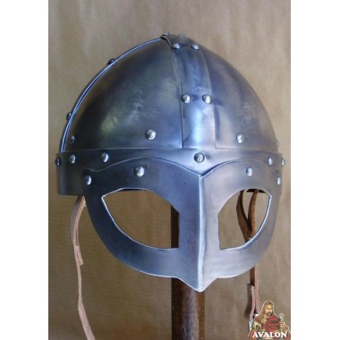 Casque Viking de combat à lunettes