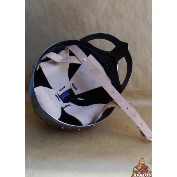 Casque Viking de combat à lunettes